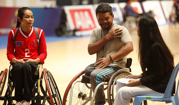 Cambodian Wheelchair Basketball teams gear up for Para Games